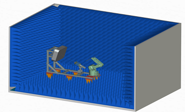 Hybrid mm-Wave Compact Range System